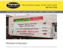 Tablet Screenshot of digisignsusa.com